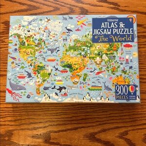 300 Piece The World - Jigsaw Puzzle by Usborne Educational Development